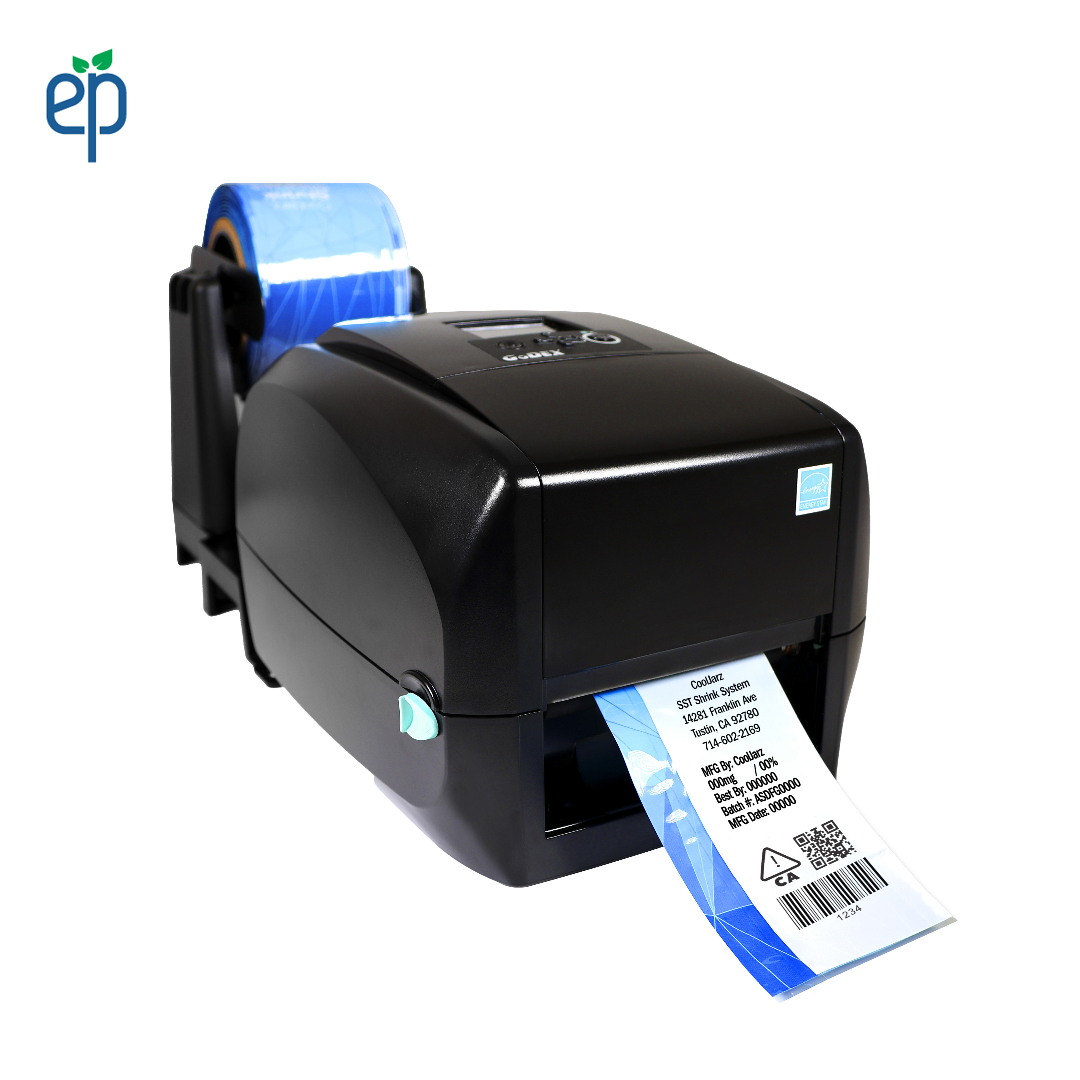 SST Wide Batch Info Printer (RT700i) for Shrink Sleeve Labels