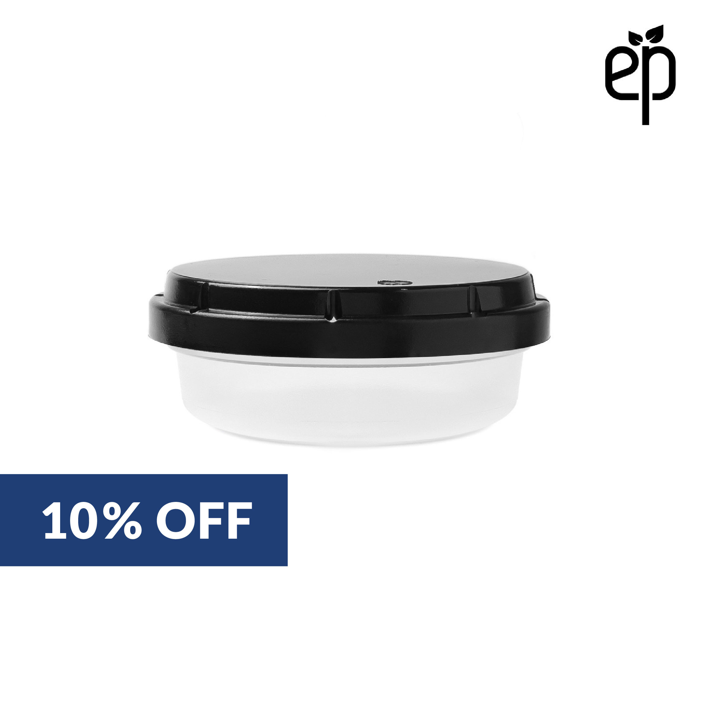 3.75oz (30 Dram) Child Resistant Container - 840 Qty. - Clear