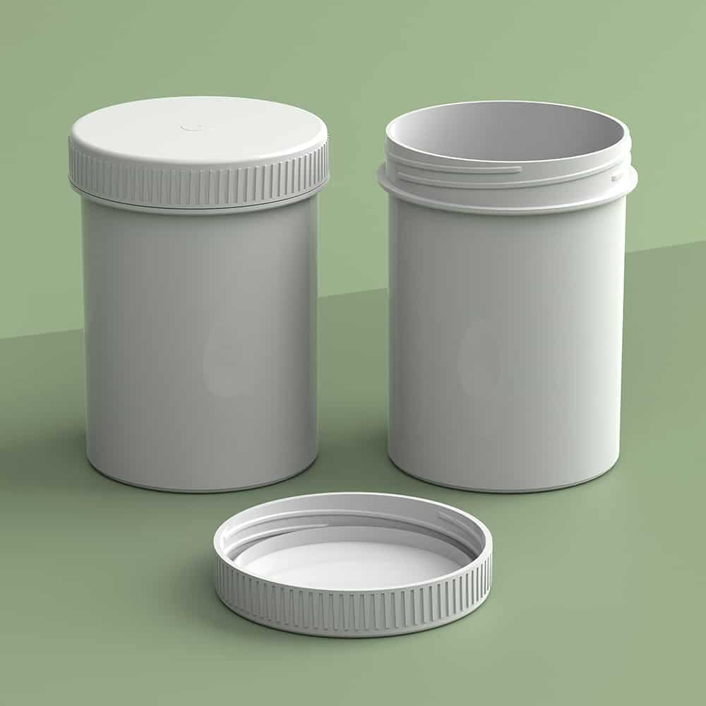 Plant-Based All Purpose Screw-Top Containers – 2500 Quantity