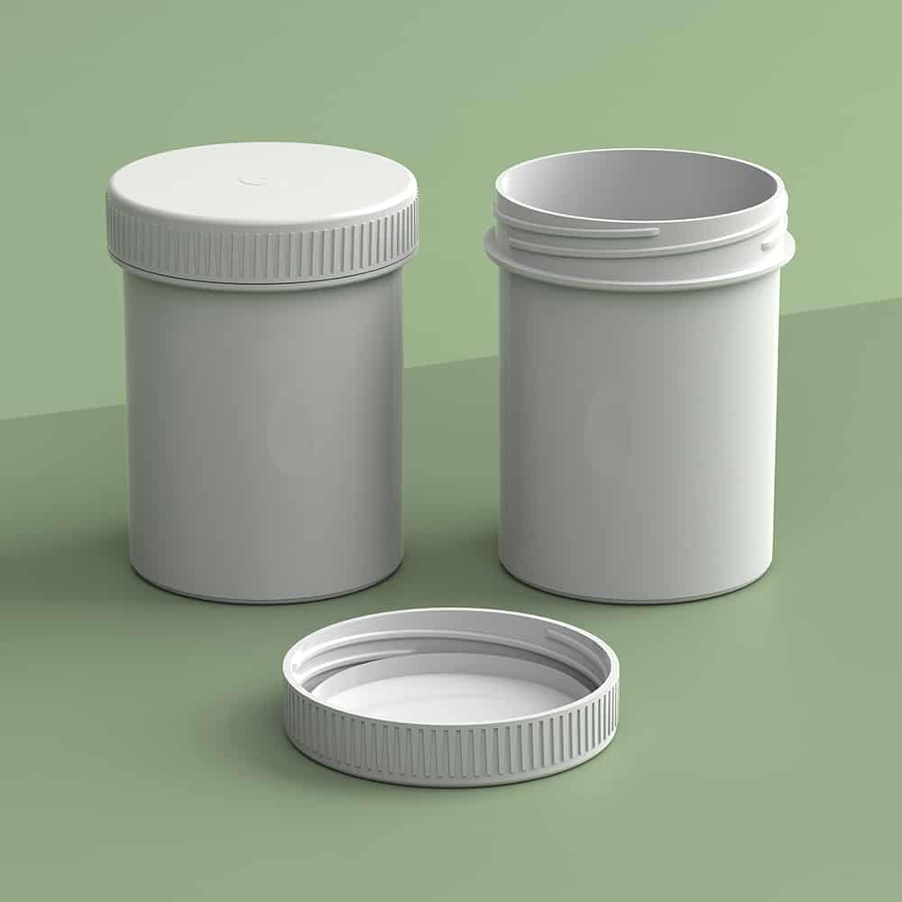 EP-4812 BioMax™ Plant-Based Containers – Jar and Cap - 2500 Quantity