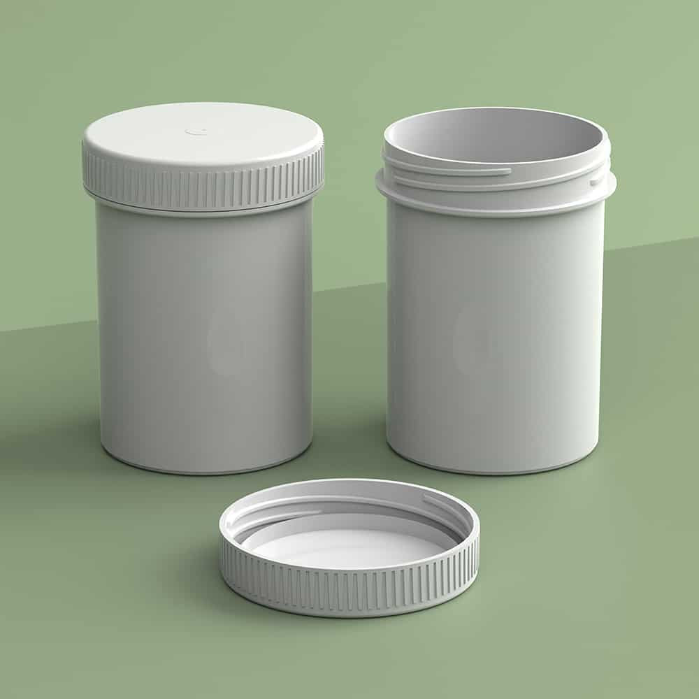 EP-4813 BioMax™ Plant-Based Containers –  Jar and Cap - 2500 Quantity