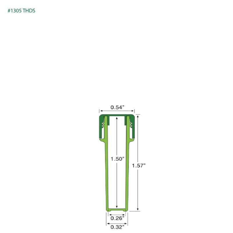 EP-1305 BioMax™ Plant-Based Containers –  Jar and Cap - 2500 Quantity