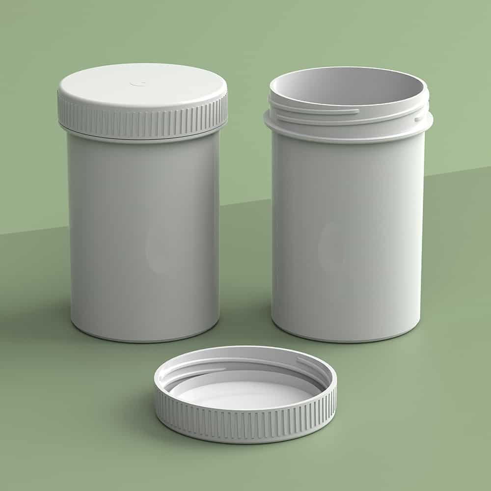 EP-4814 BioMax™ Plant-Based Containers –  Jar and Cap - 2500 Quantity
