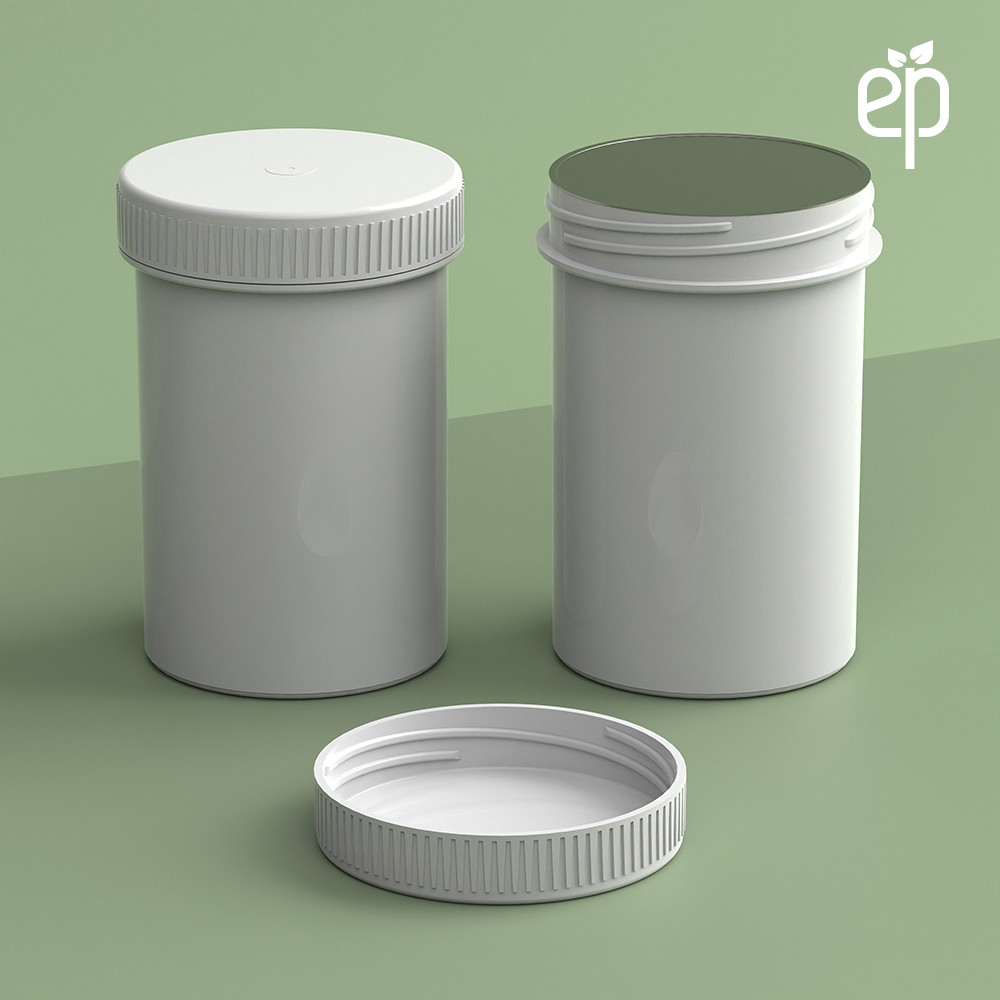 EP-4814 BioMax™ Plant-Based Containers –  Jar and Cap - 2500 Quantity