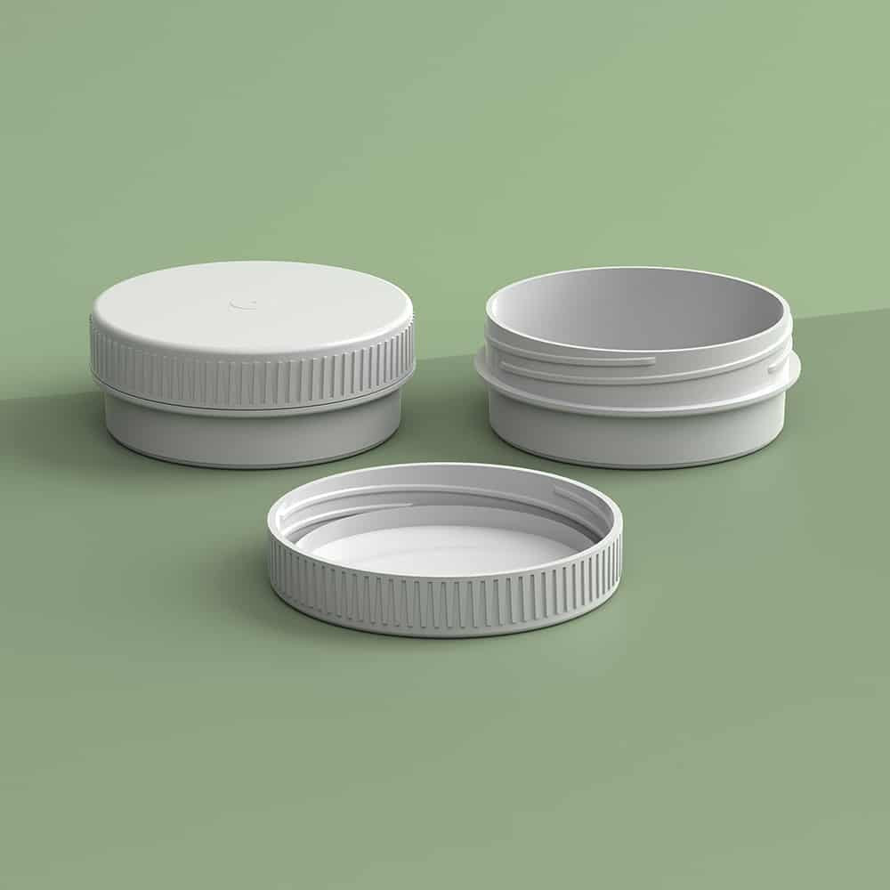 EP-5301 BioMax™ Plant-Based Containers –  Jar and Cap - 2500 Quantity