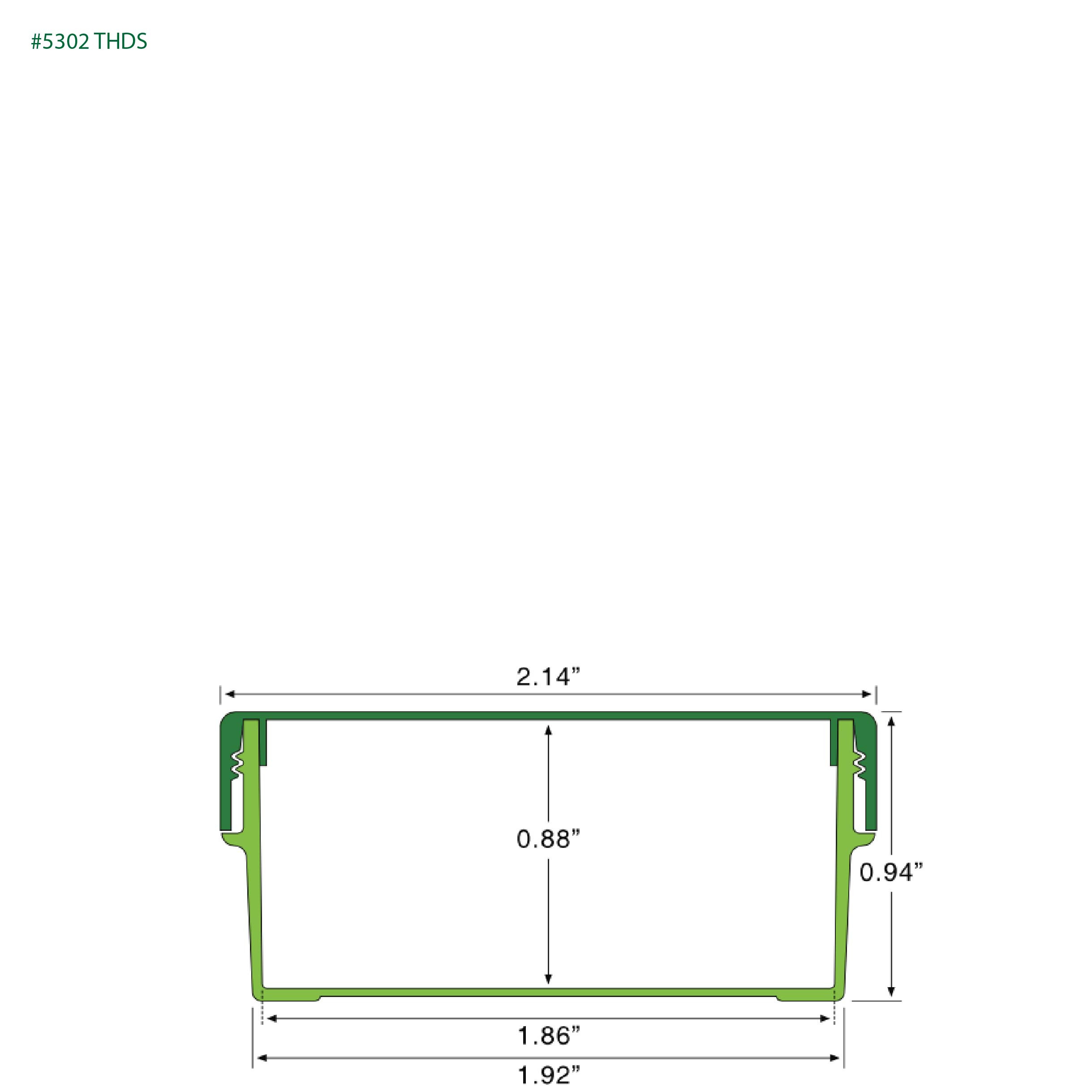 EP-5302 BioMax™ Plant-Based Containers – Jar and Cap - 2500 Quantity