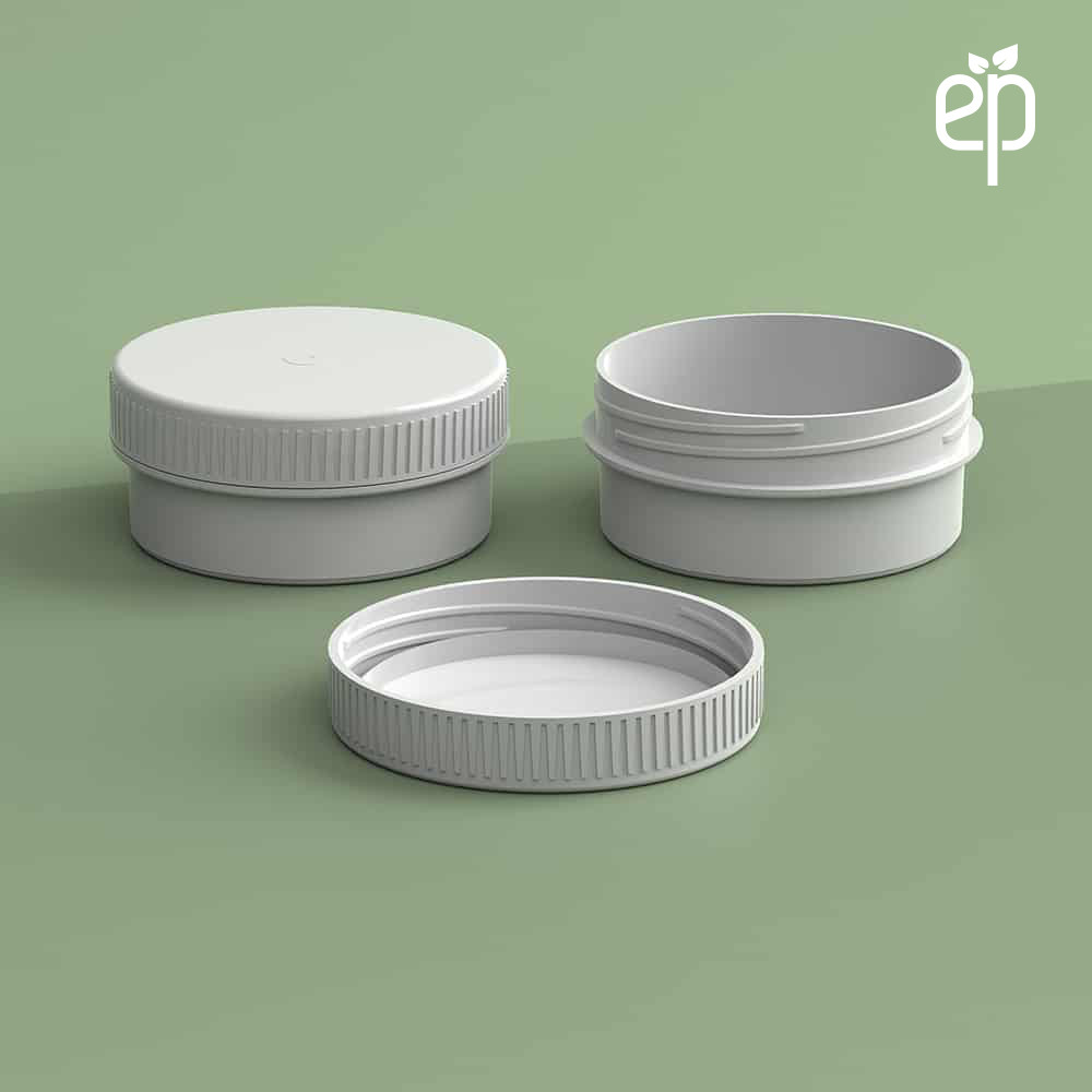 EP-5302 BioMax™ Plant-Based Containers – Jar and Cap - 2500 Quantity