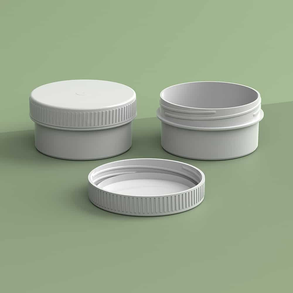 EP-5303 BioMax™ Plant-Based Containers – Jar and Cap - 2500 Quantity