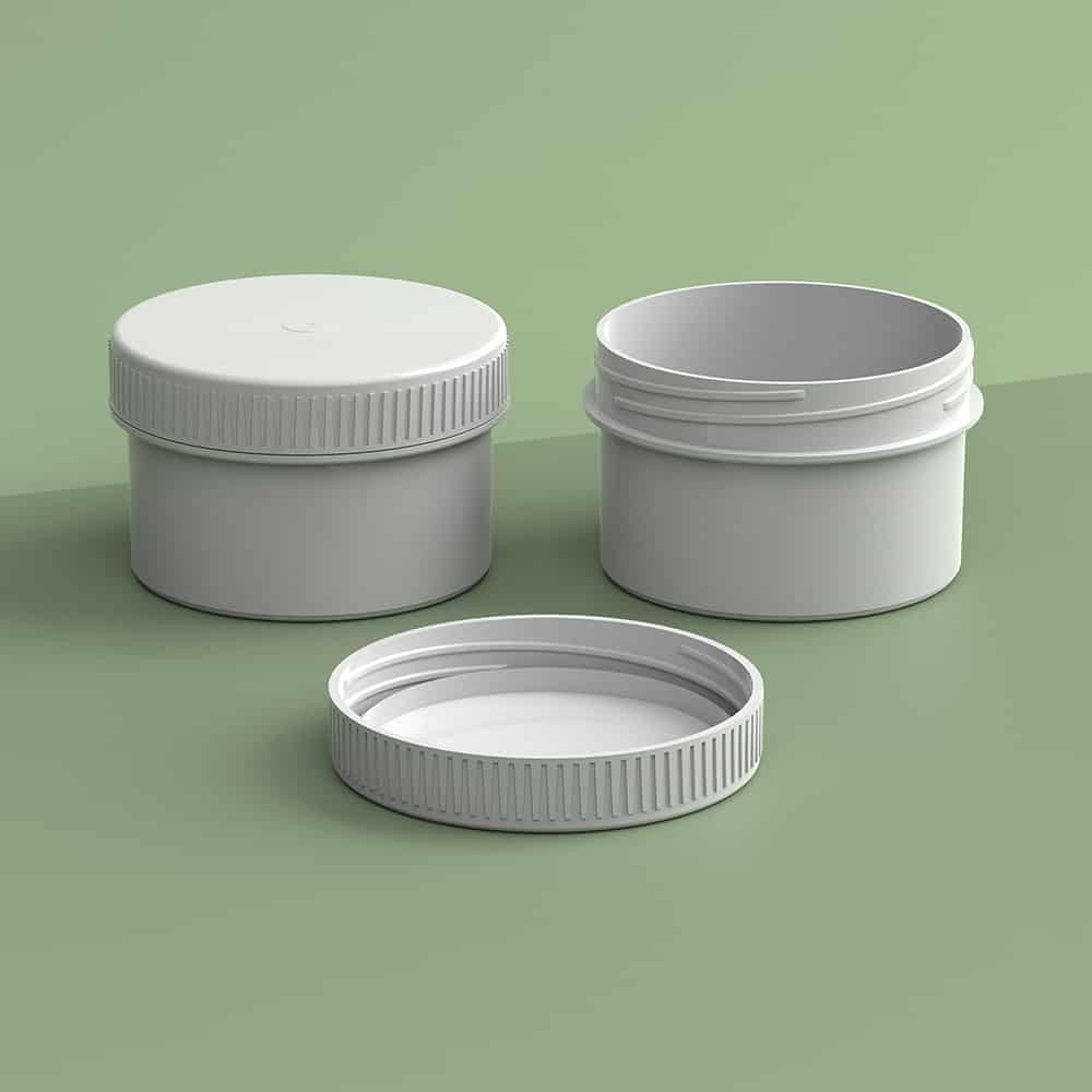 EP-5304 BioMax™ Plant-Based Containers –  Jar and Cap - 2500 Quantity