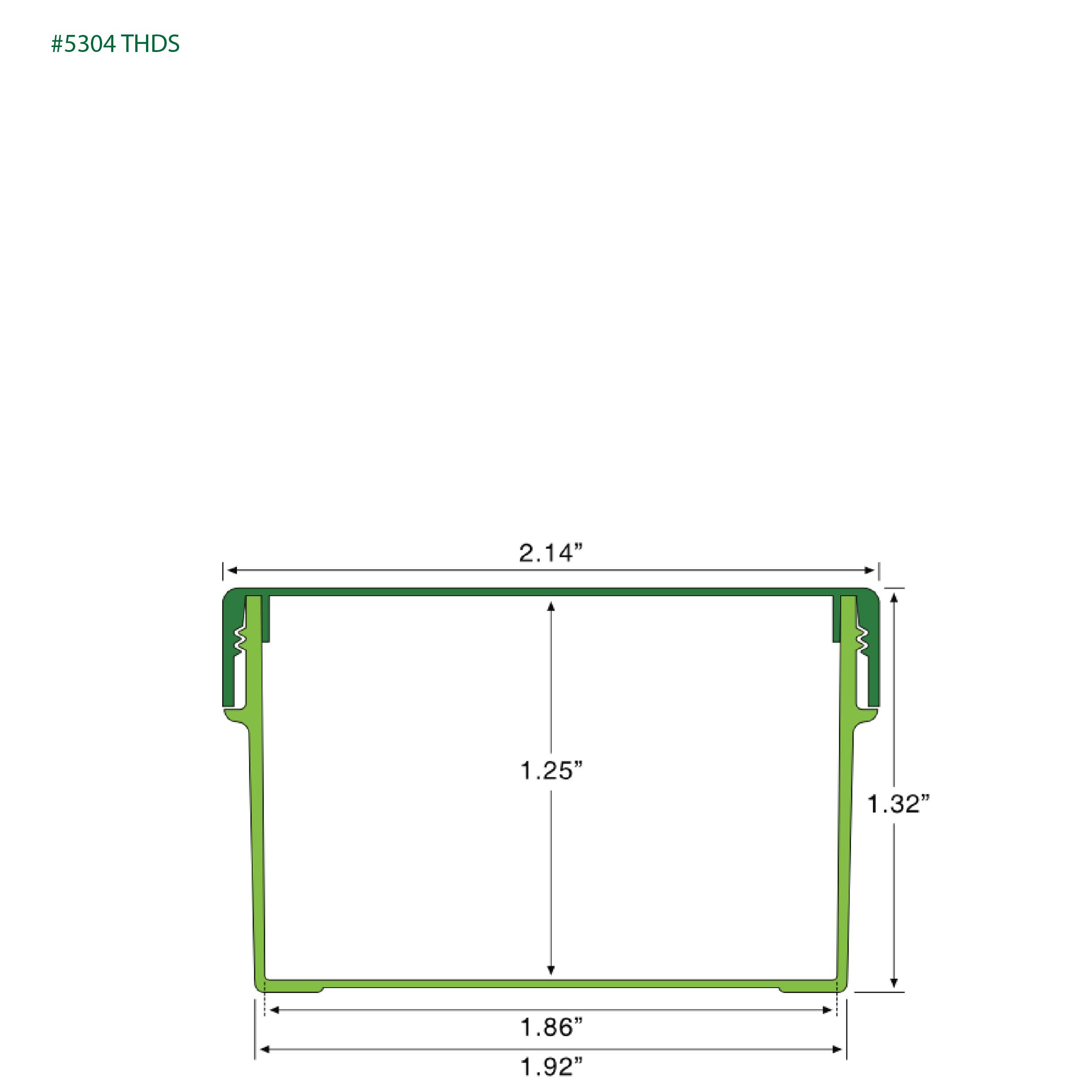 EP-5304 BioMax™ Plant-Based Containers –  Jar and Cap - 2500 Quantity
