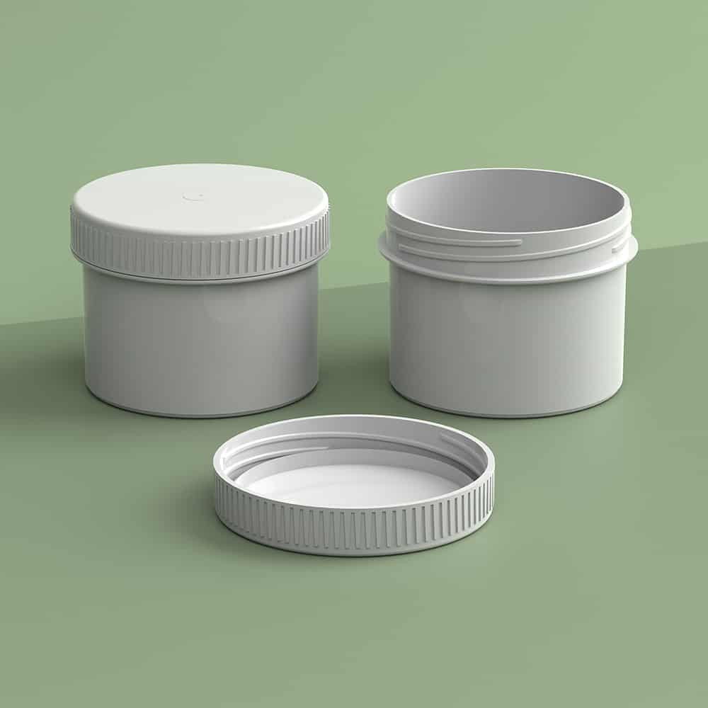 EP-5305 BioMax™ Plant-Based Containers –  Jar and Cap - 2500 Quantity