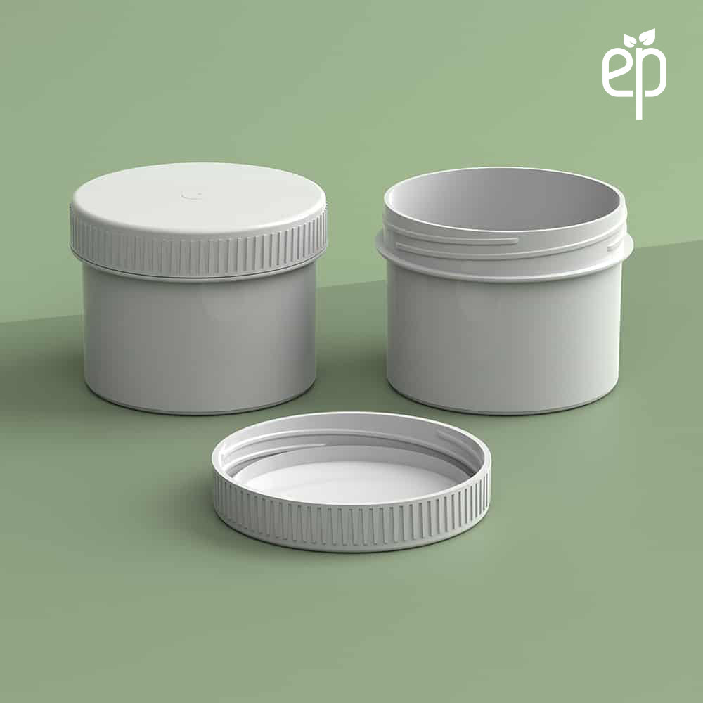 EP-5305 BioMax™ Plant-Based Containers –  Jar and Cap - 2500 Quantity