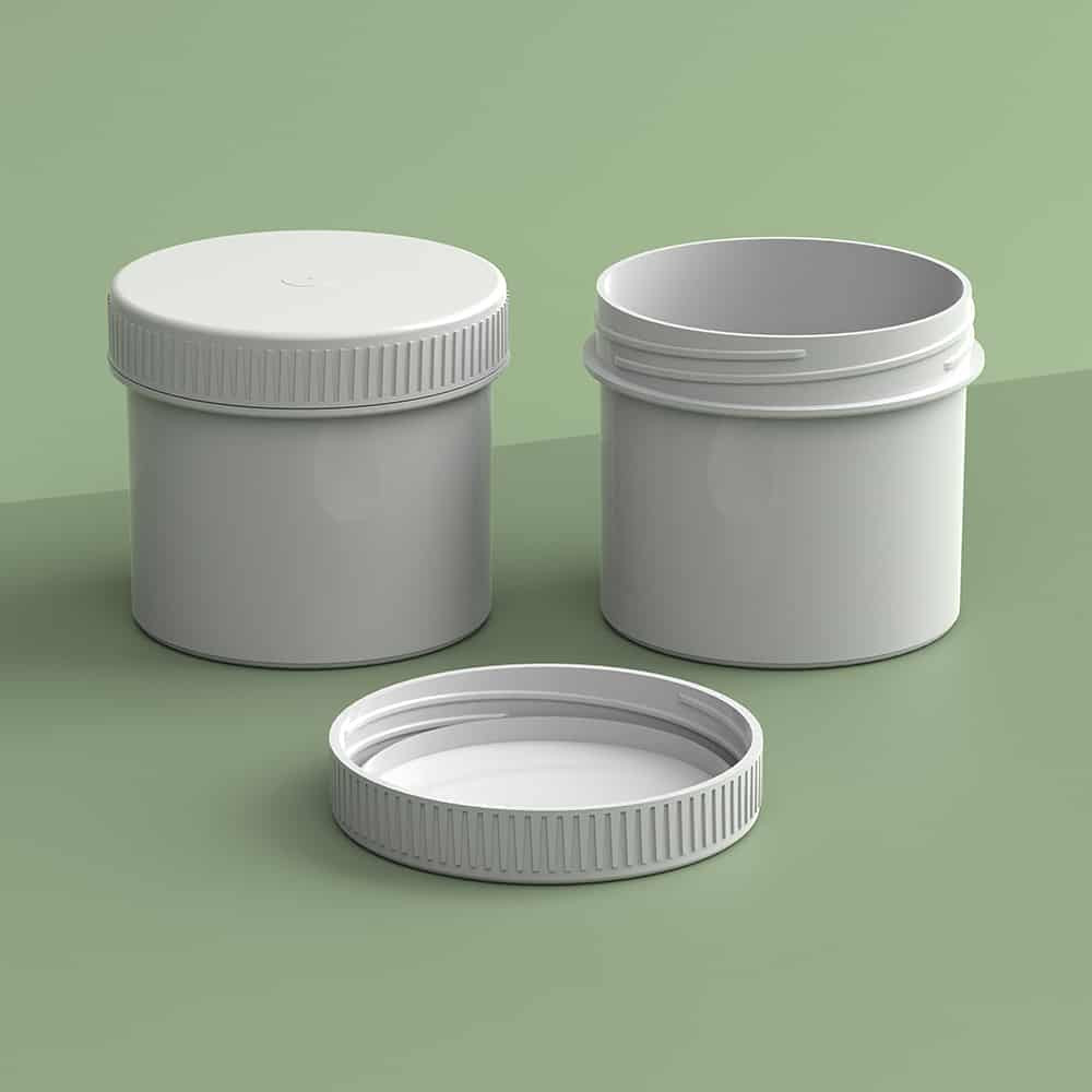 EP-5307 BioMax™ Plant-Based Containers –  Jar and Cap - 2500 Quantity