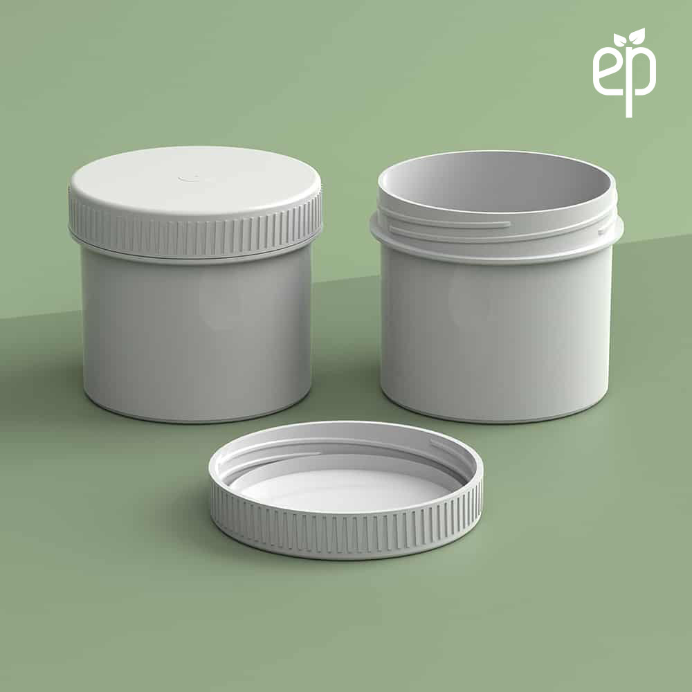 EP-5307 BioMax™ Plant-Based Containers –  Jar and Cap - 2500 Quantity