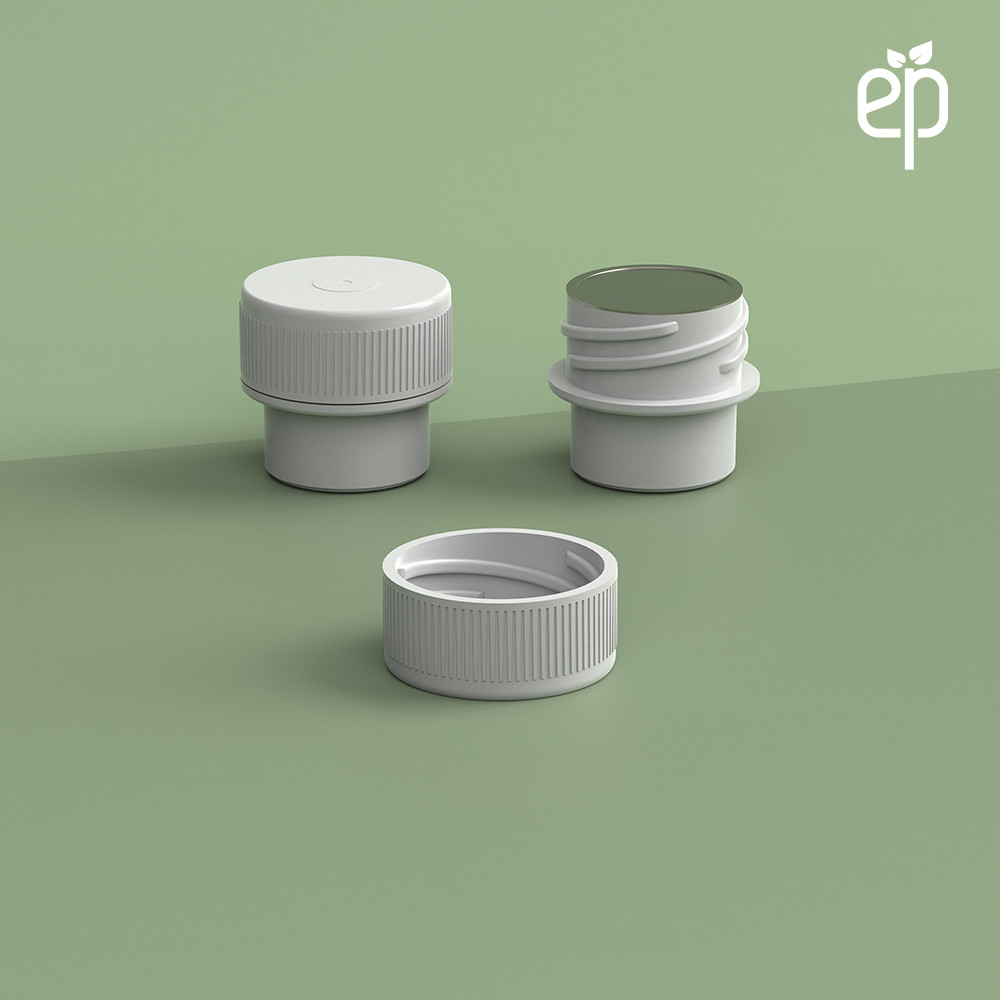 EP-2201 Plant-Based Screw Top Jar – Sustainable Container and Cap - 2500 Quantity