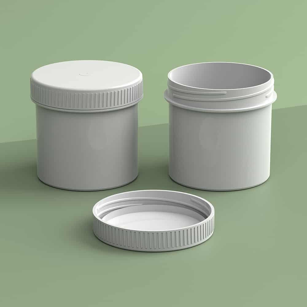 EP-5308 BioMax™ Plant-Based Containers –  Jar and Cap - 2500 Quantity