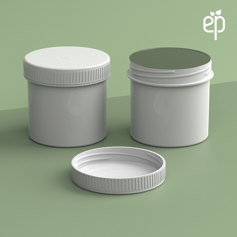 EP-5308 BioMax™ Plant-Based Containers –  Jar and Cap - 2500 Quantity