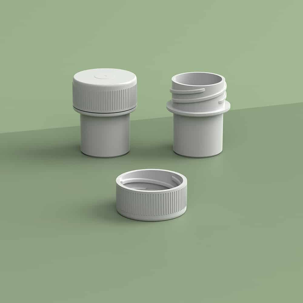 EP-2203 BioMax™ Plant-Based Containers –  Jar and Cap - 2500 Quantity