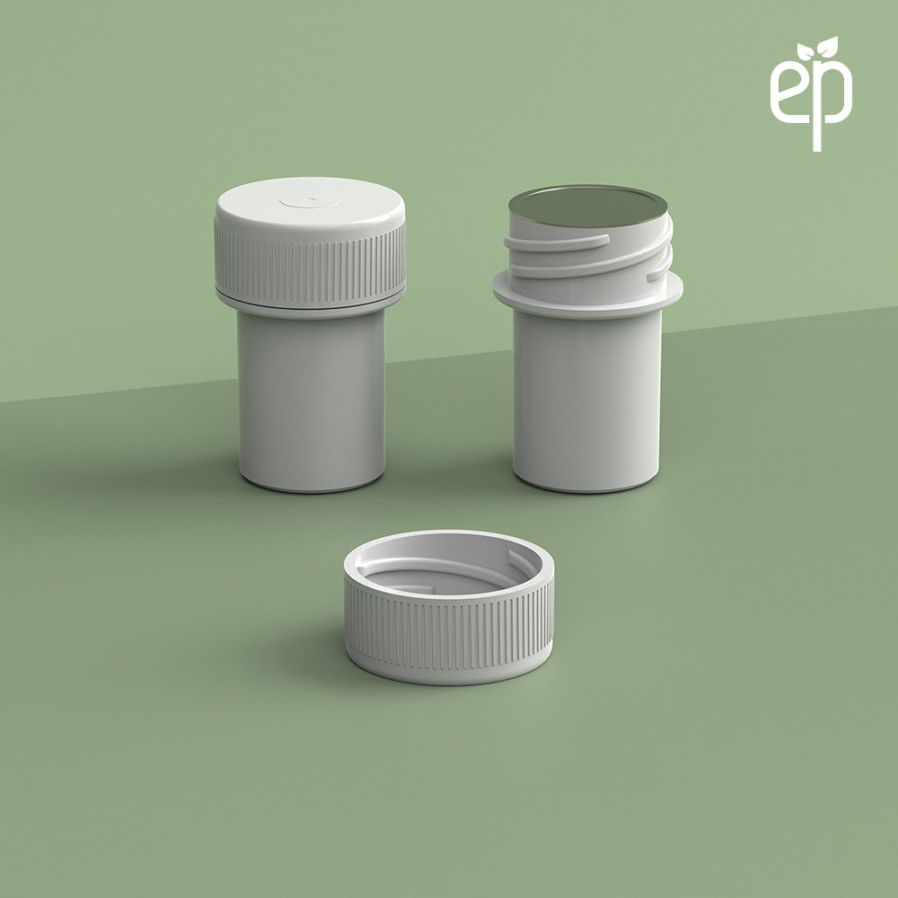 EP-2204 BioMax™ Plant-Based Containers –  Jar and Cap - 2500 Quantity