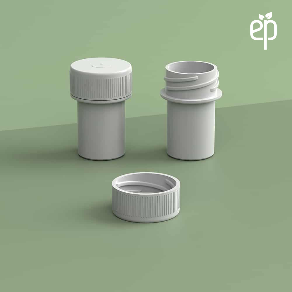 EP-2204 BioMax™ Plant-Based Containers –  Jar and Cap - 2500 Quantity