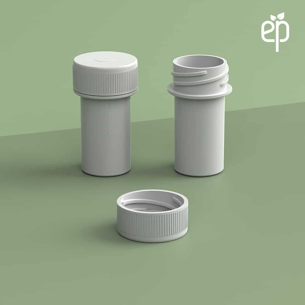 EP-2205 BioMax™ Plant-Based Containers –  Jar and Cap - 2500 Quantity
