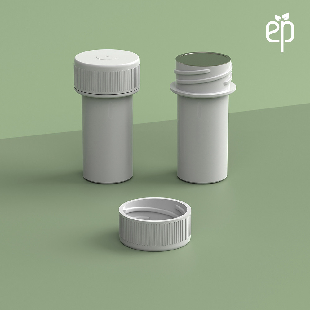 EP-2206 BioMax™ Plant-Based Containers –  Jar and Cap - 2500 Quantity