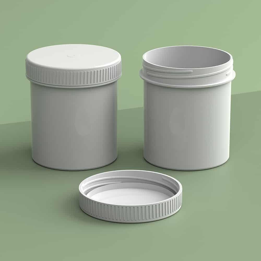 EP-5311 BioMax™ Plant-Based Containers –  Jar and Cap - 2500 Quantity