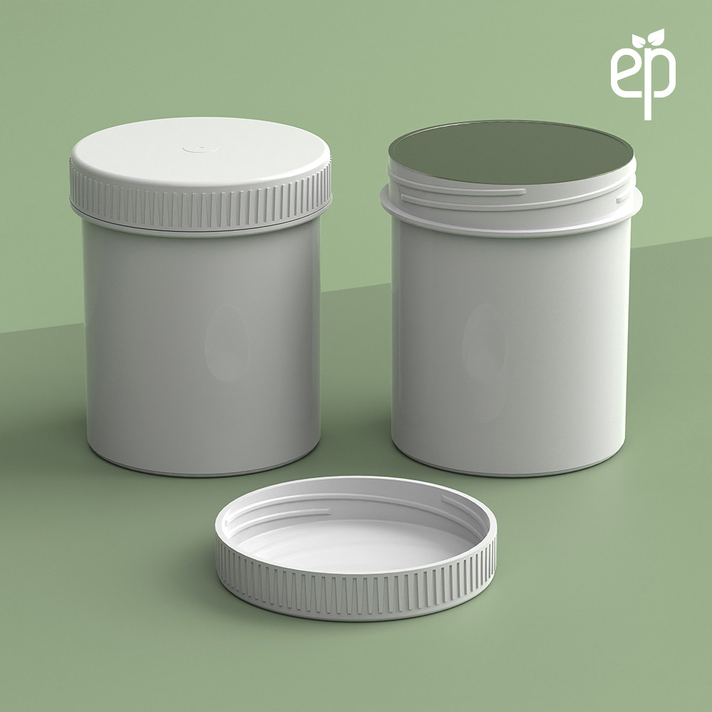 EP-5312 BioMax™ Plant-Based Containers – Jar and Cap - 2500 Quantity