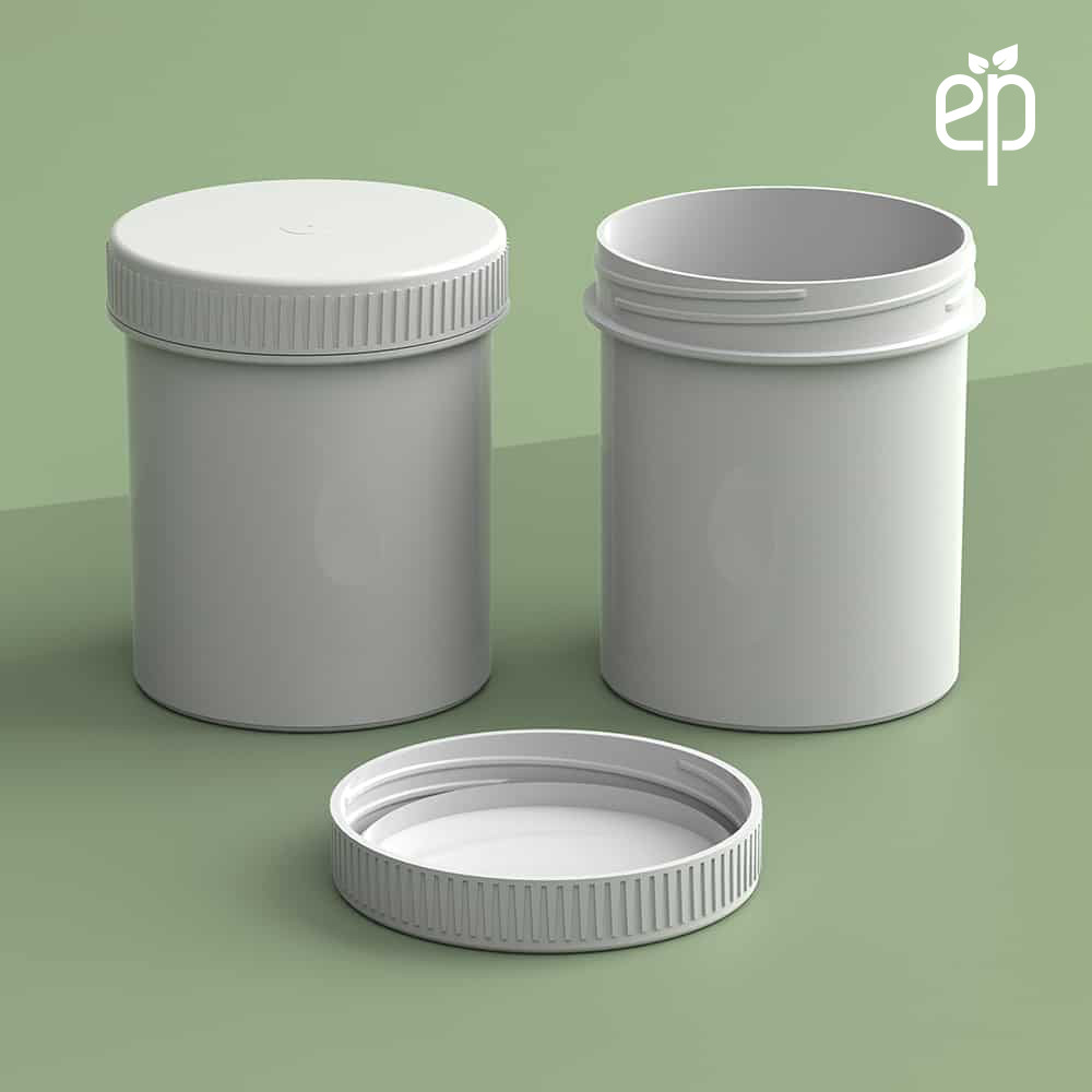 EP-5312 BioMax™ Plant-Based Containers – Jar and Cap - 2500 Quantity
