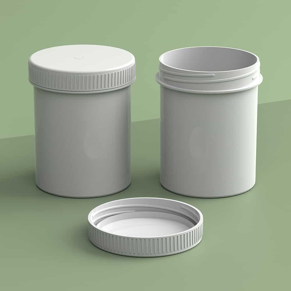 EP-5313 BioMax™ Plant-Based Containers – Jar and Cap - 2500 Quantity