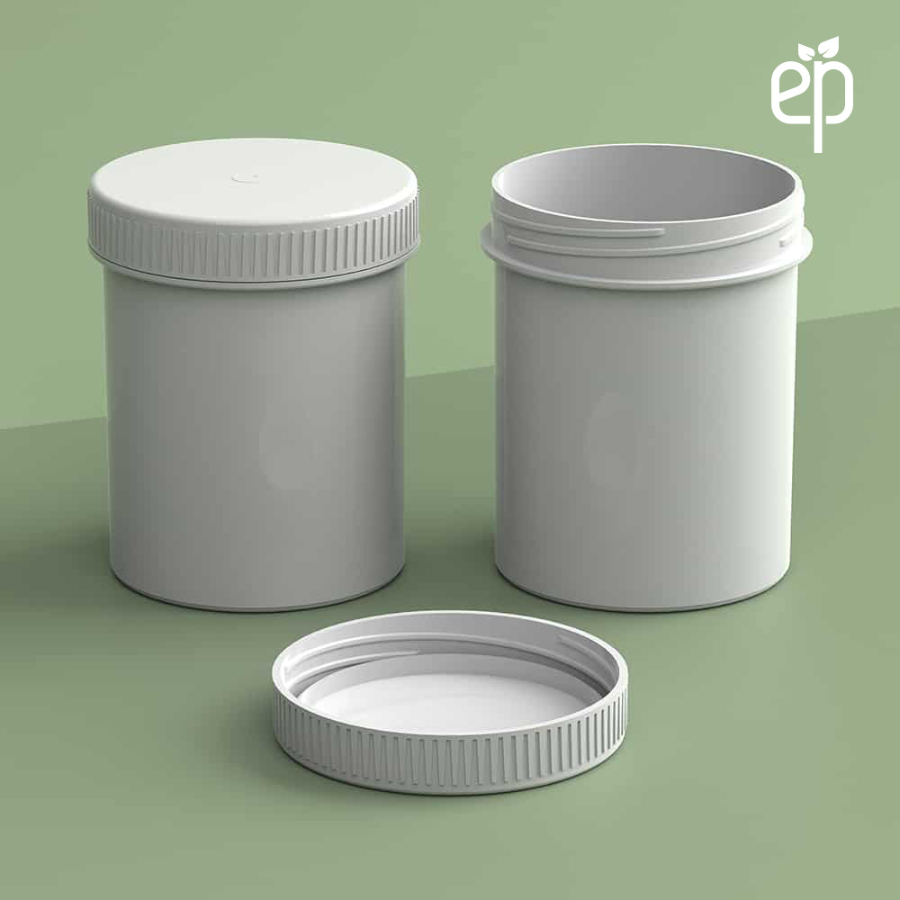 EP-5313 BioMax™ Plant-Based Containers – Jar and Cap - 2500 Quantity