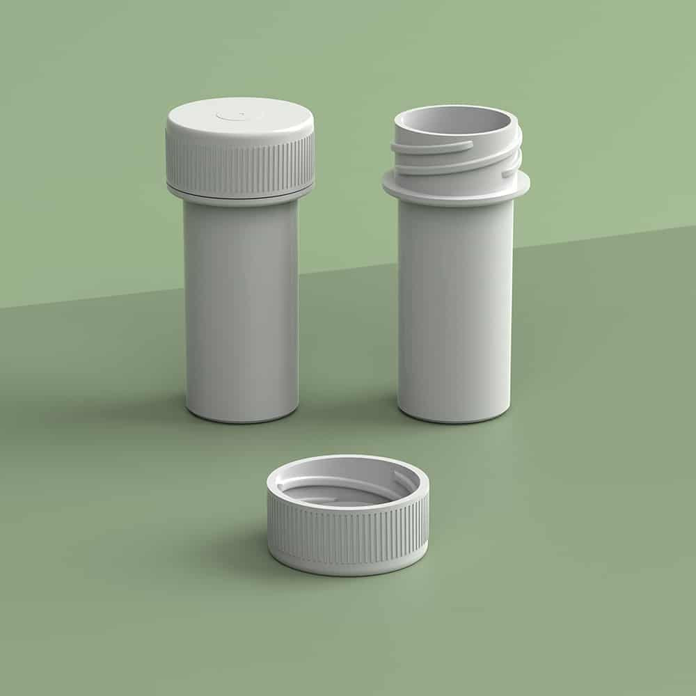 EP-2207 BioMax™ Plant-Based Containers –  Jar and Cap - 2500 Quantity