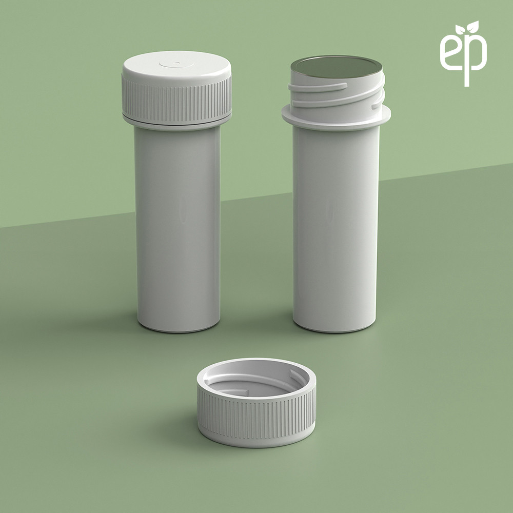 EP-2210 Plant-Based Screw Top Jar – Sustainable Container and Cap - 2500 Quantity
