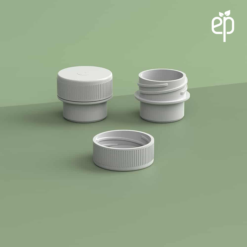 EP-2501 BioMax™ Plant-Based Containers –  Jar and Cap  - 2500 Quantity