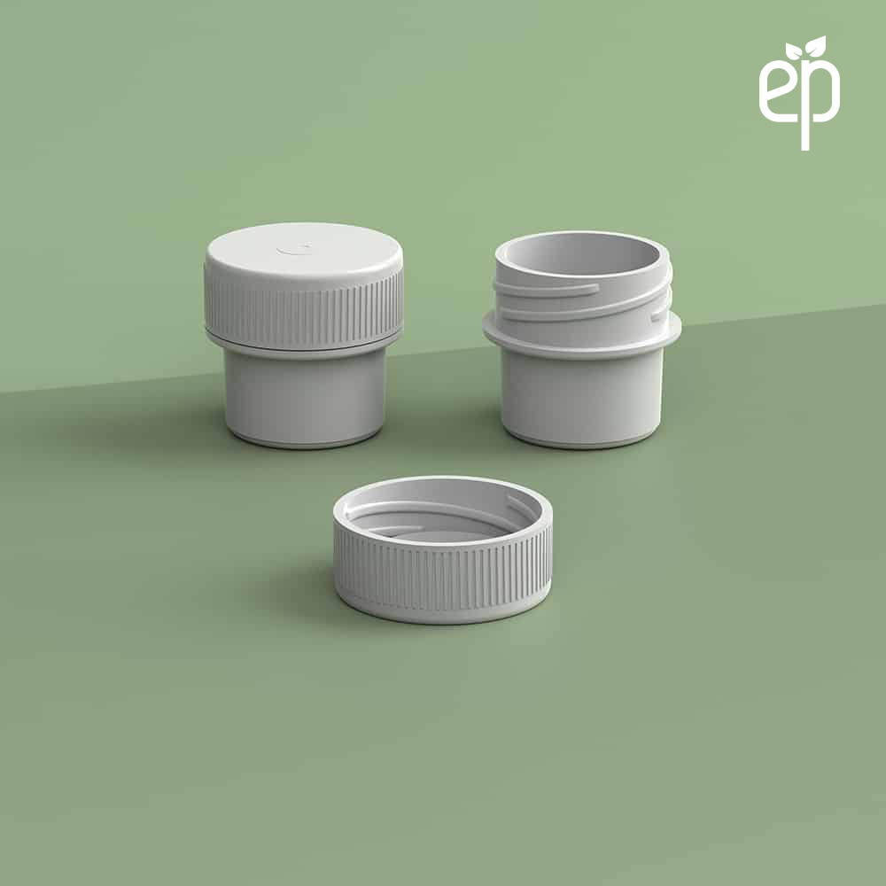 EP-2502 BioMax™ Plant-Based Containers –  Jar and Cap  - 2500 Quantity