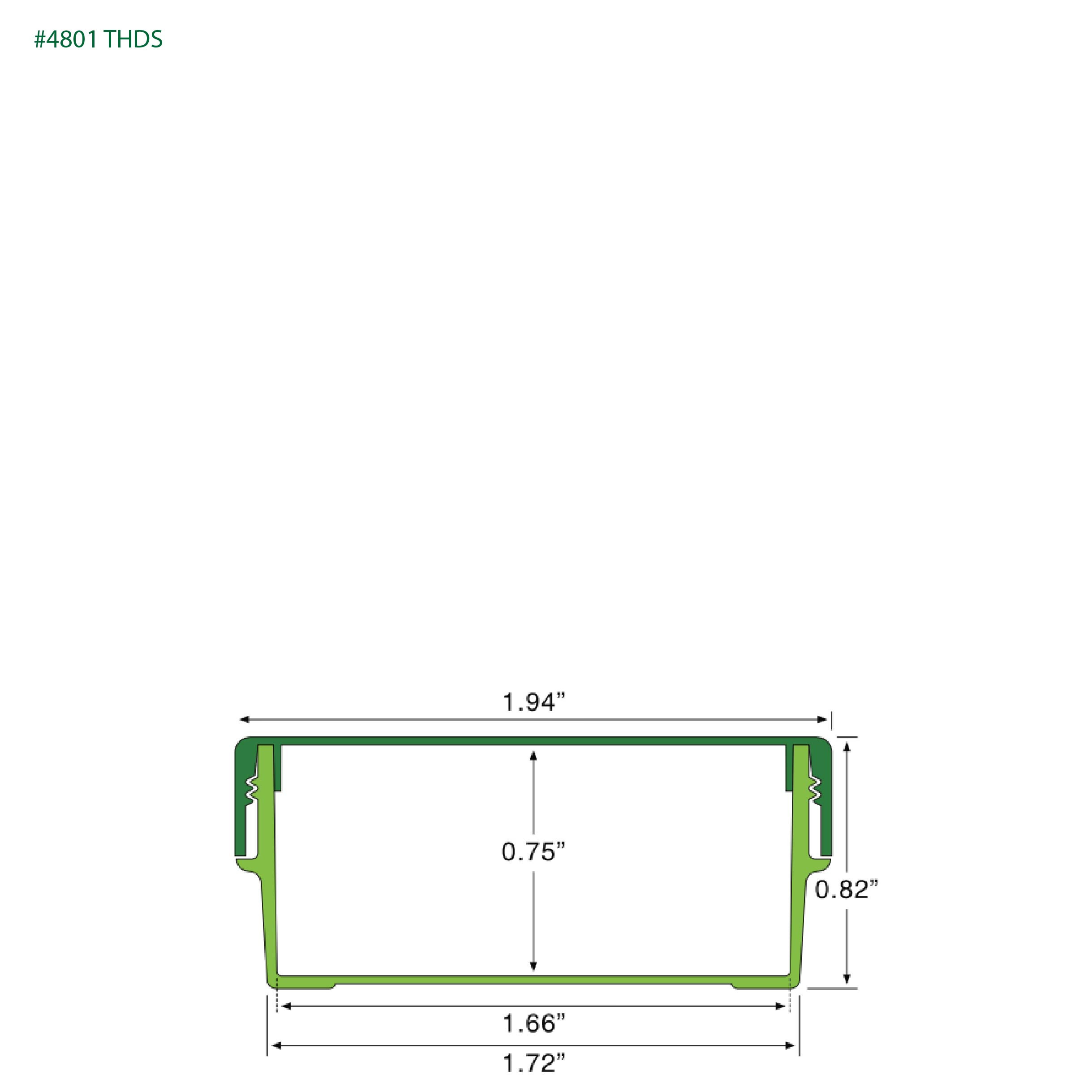 EP-4801 BioMax™ Plant-Based Containers –  Jar and Cap - 2500 Quantity