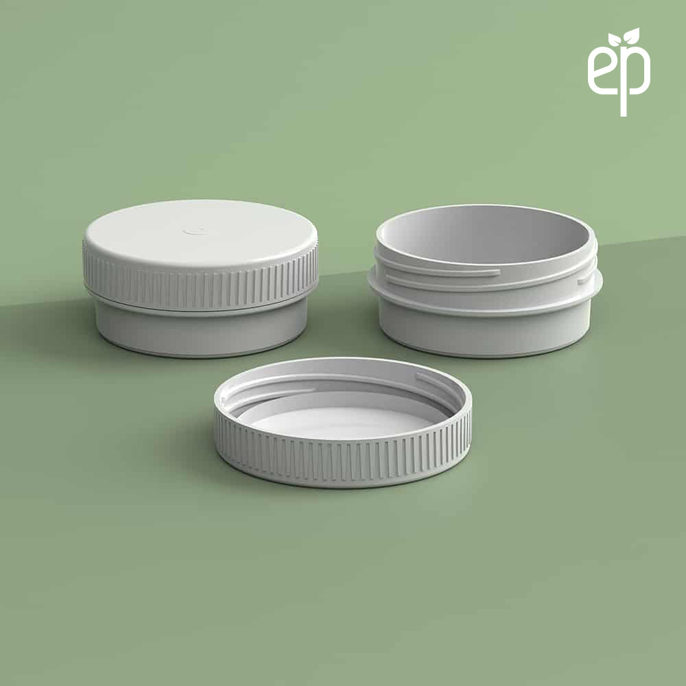 EP-4801 BioMax™ Plant-Based Containers –  Jar and Cap - 2500 Quantity