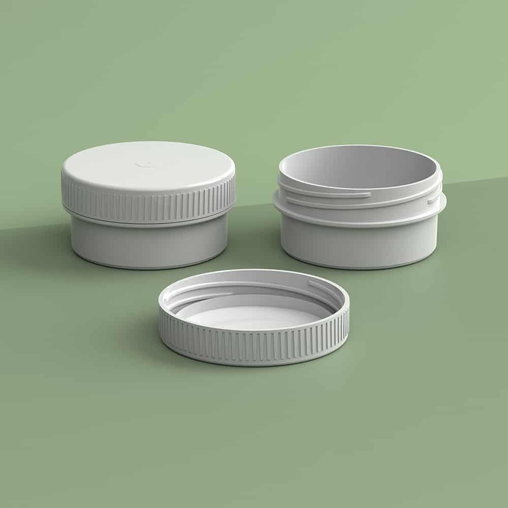 EP-4802 BioMax™ Plant-Based Containers –  Jar and Cap - 2500 Quantity