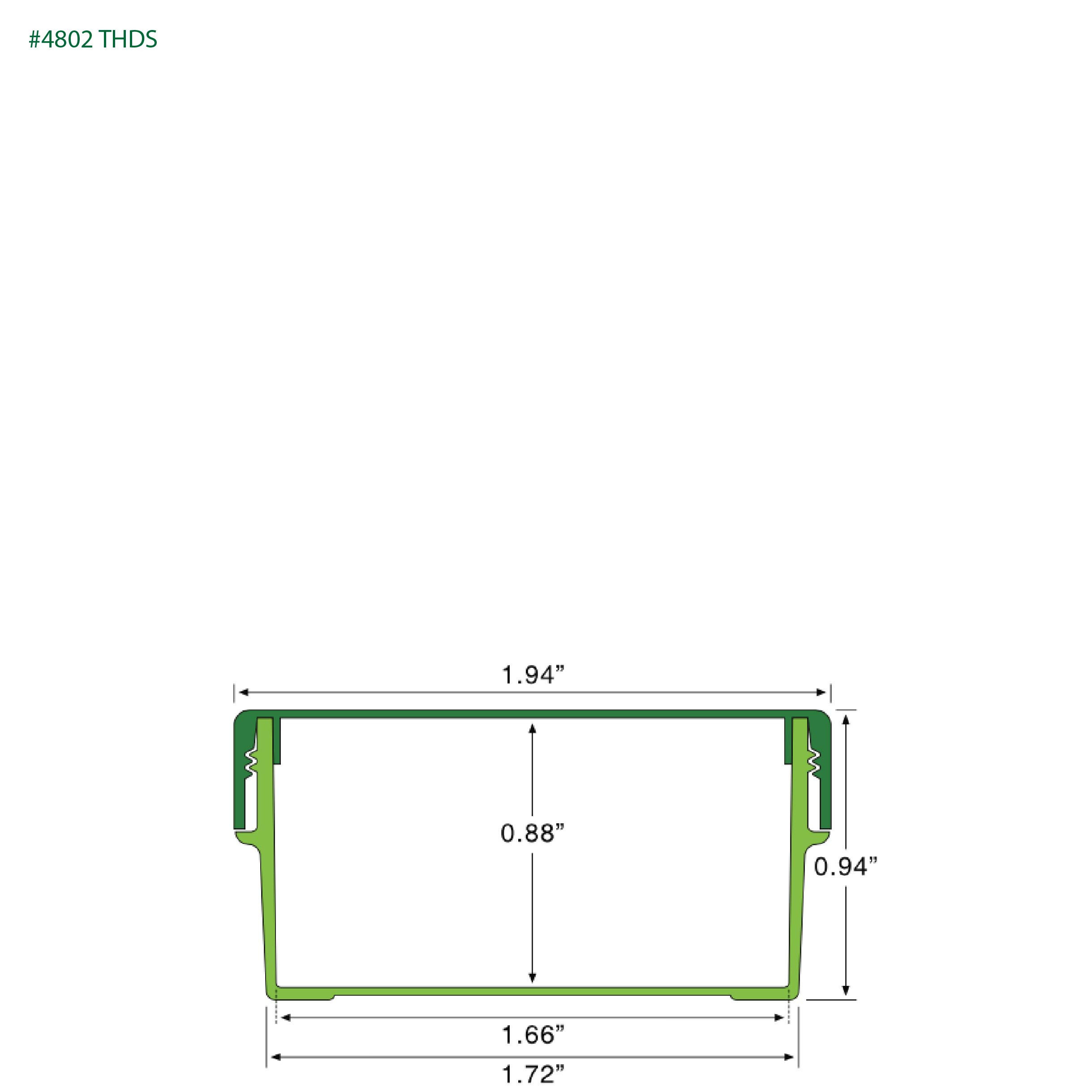 EP-4802 BioMax™ Plant-Based Containers –  Jar and Cap - 2500 Quantity