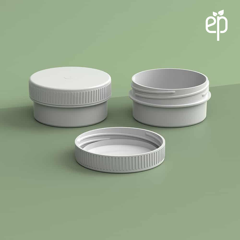 EP-4802 BioMax™ Plant-Based Containers –  Jar and Cap - 2500 Quantity