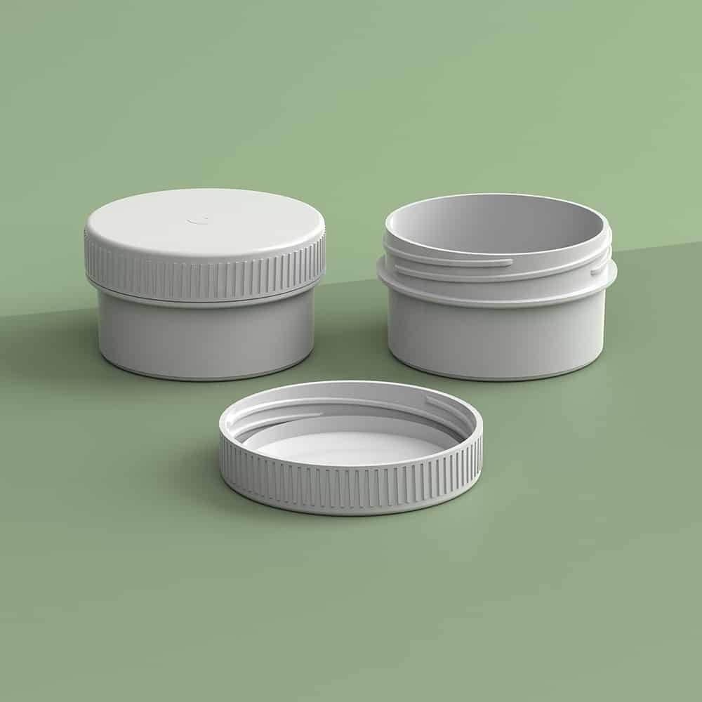 EP-4803 BioMax™ Plant-Based Containers – Jar and Cap - 2500 Quantity