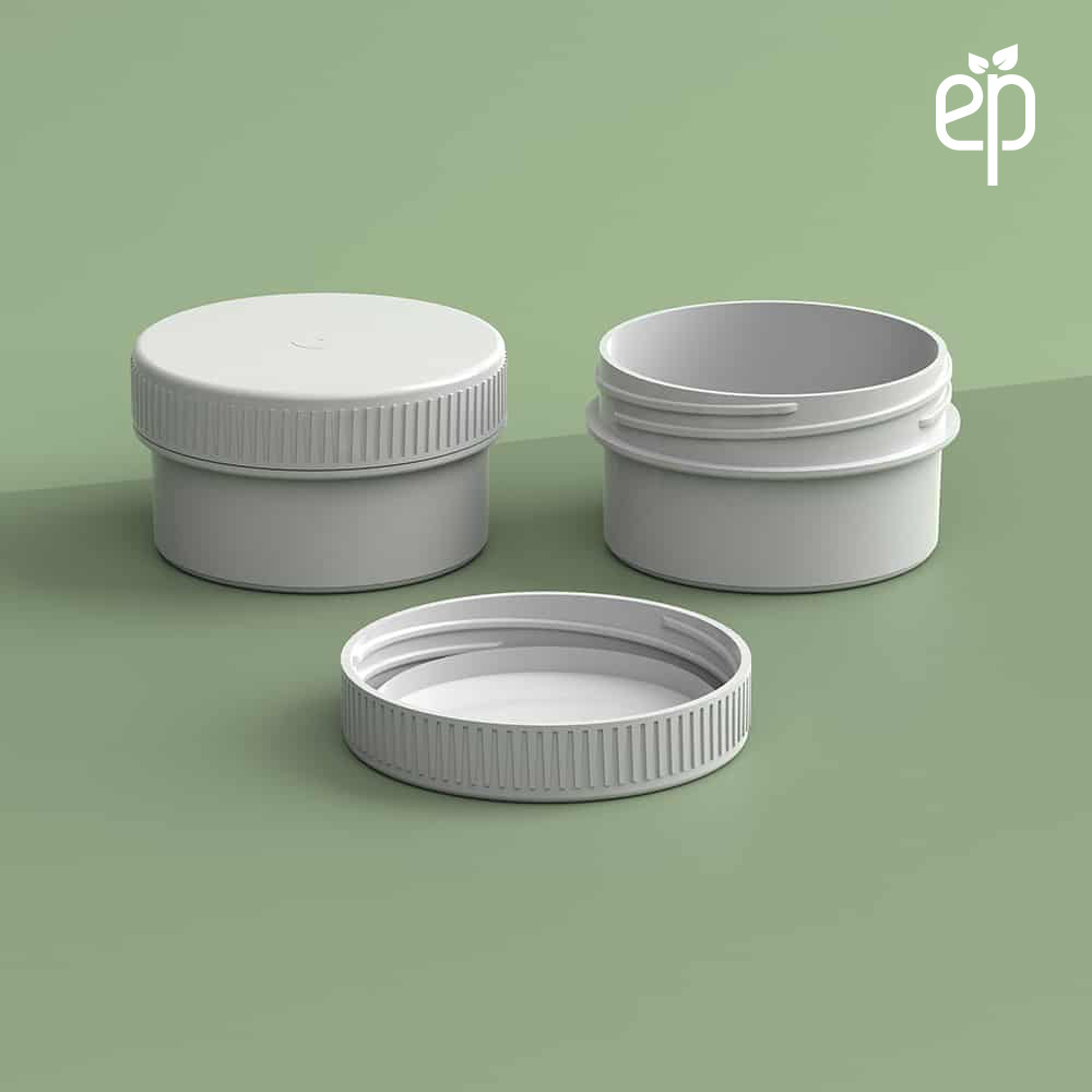 EP-4803 BioMax™ Plant-Based Containers – Jar and Cap - 2500 Quantity