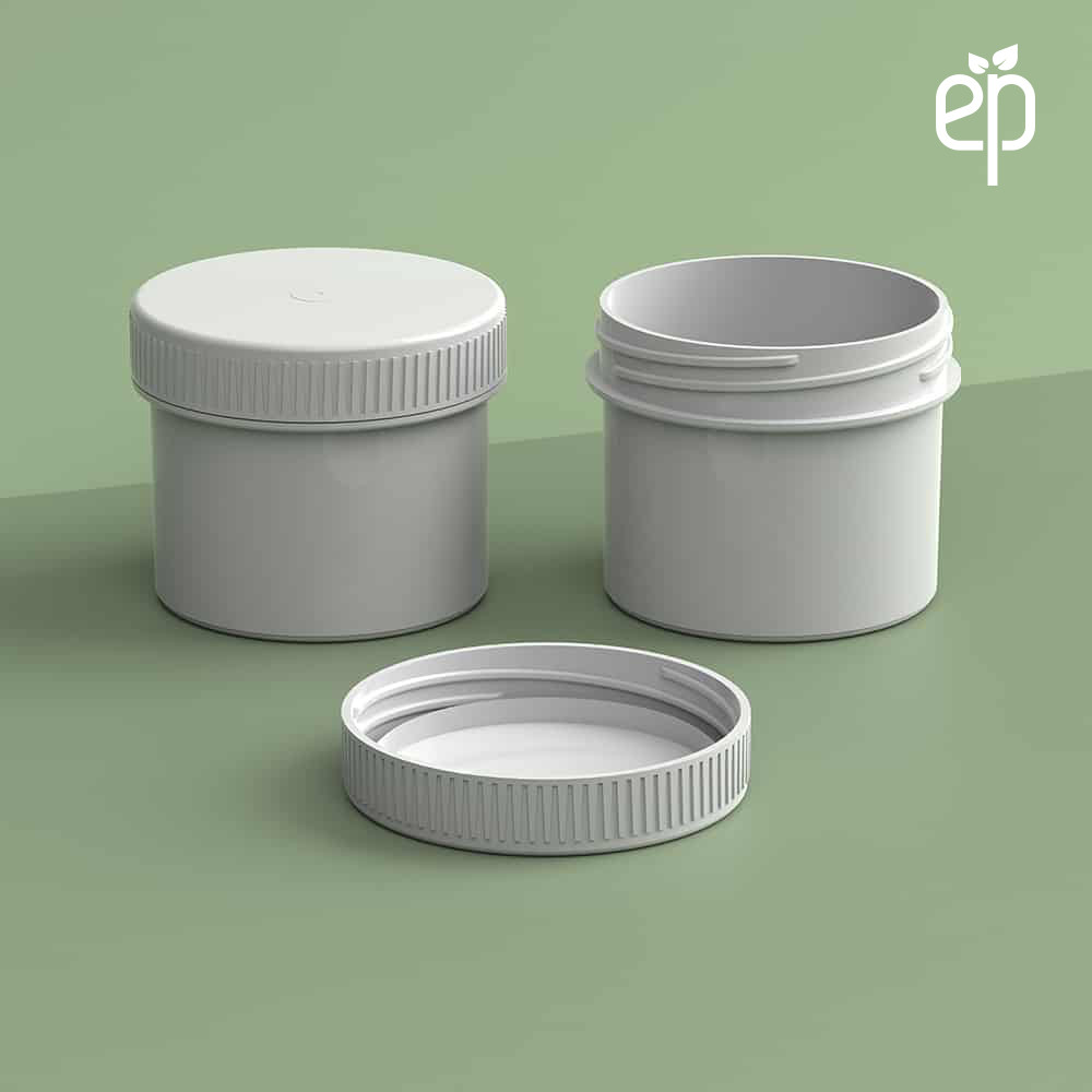 EP-4805 BioMax™ Plant-Based Containers – Jar and Cap - 2500 Quantity