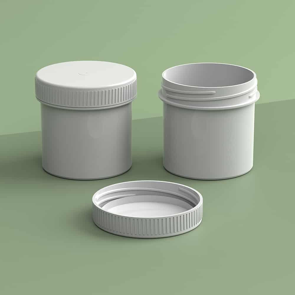 EP-4807 BioMax™ Plant-Based Containers –  Jar and Cap - 2500 Quantity