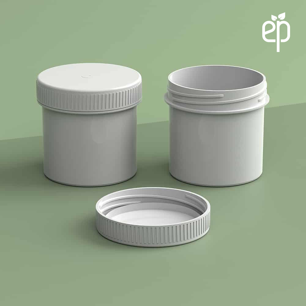 EP-4807 BioMax™ Plant-Based Containers –  Jar and Cap - 2500 Quantity