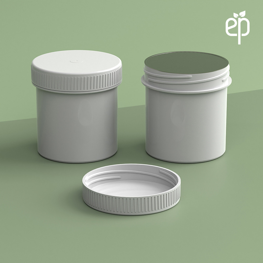 EP-4808 BioMax™ Plant-Based Containers –  Jar and Cap - 2500 Quantity