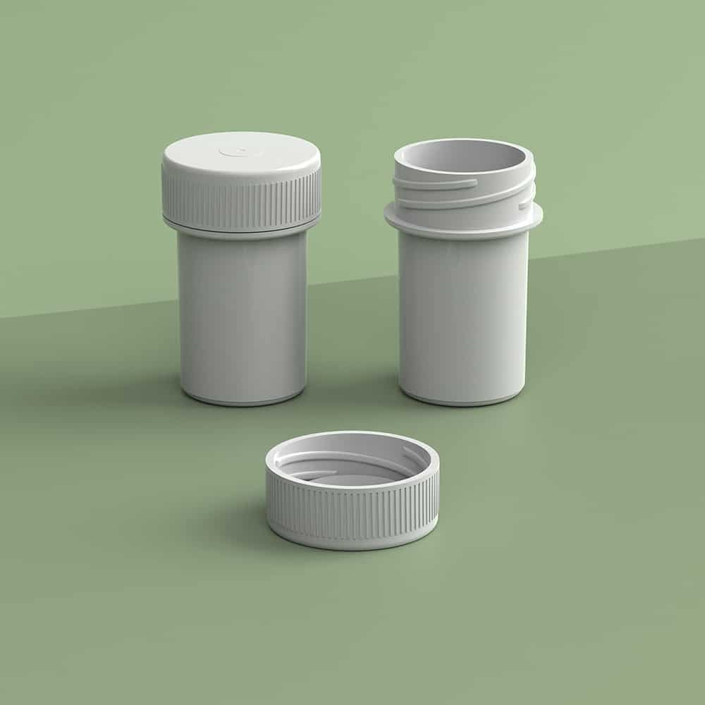 EP-2505 BioMax™ Plant-Based Containers –  Jar and Cap - 2500 Quantity