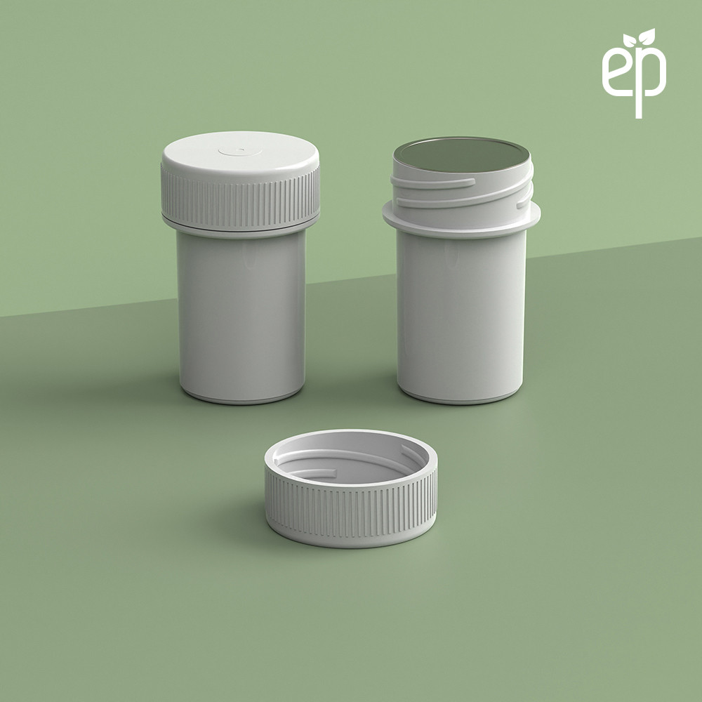 EP-2505 BioMax™ Plant-Based Containers –  Jar and Cap - 2500 Quantity