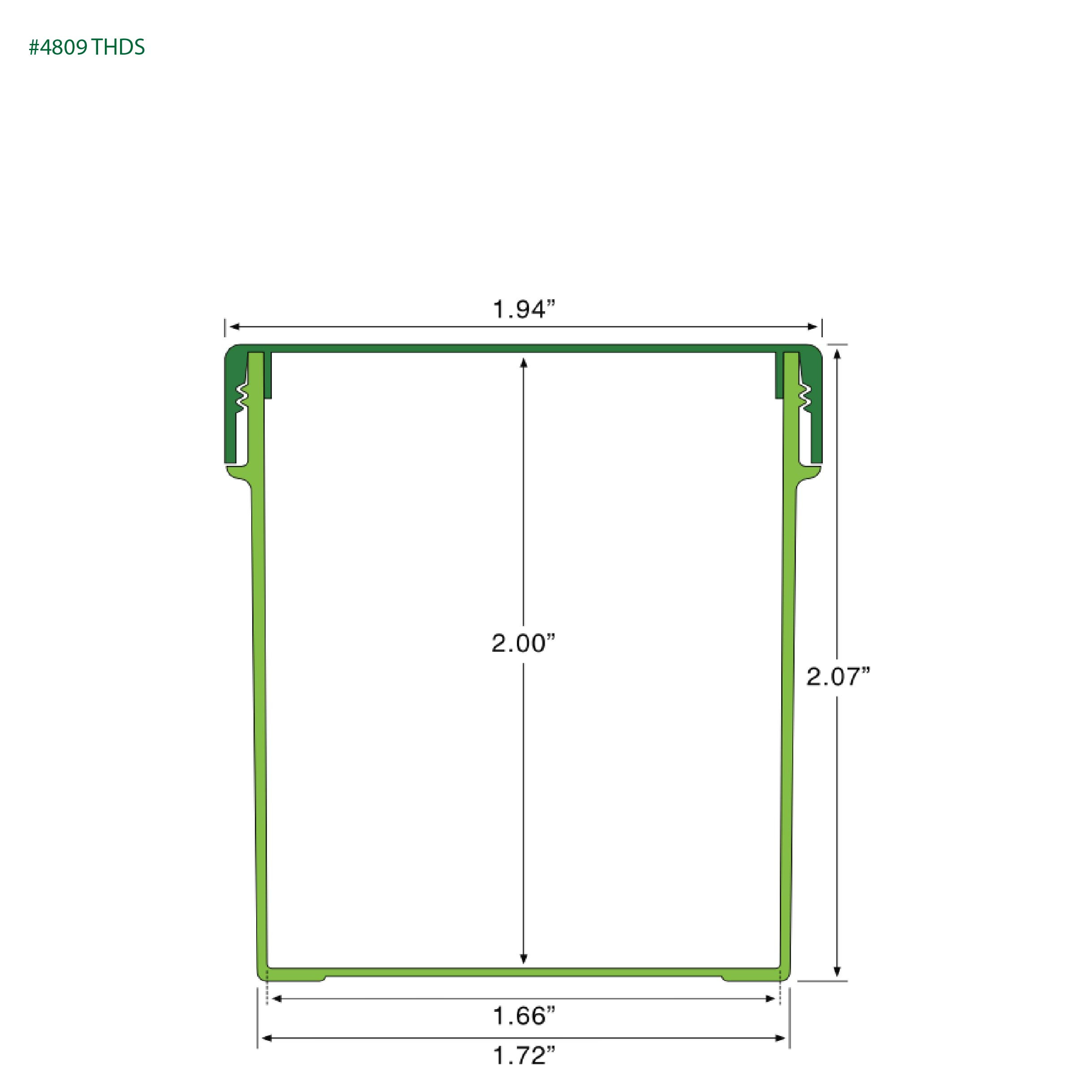 EP-4809 BioMax™ Plant-Based Containers –  Jar and Cap - 2500 Quantity