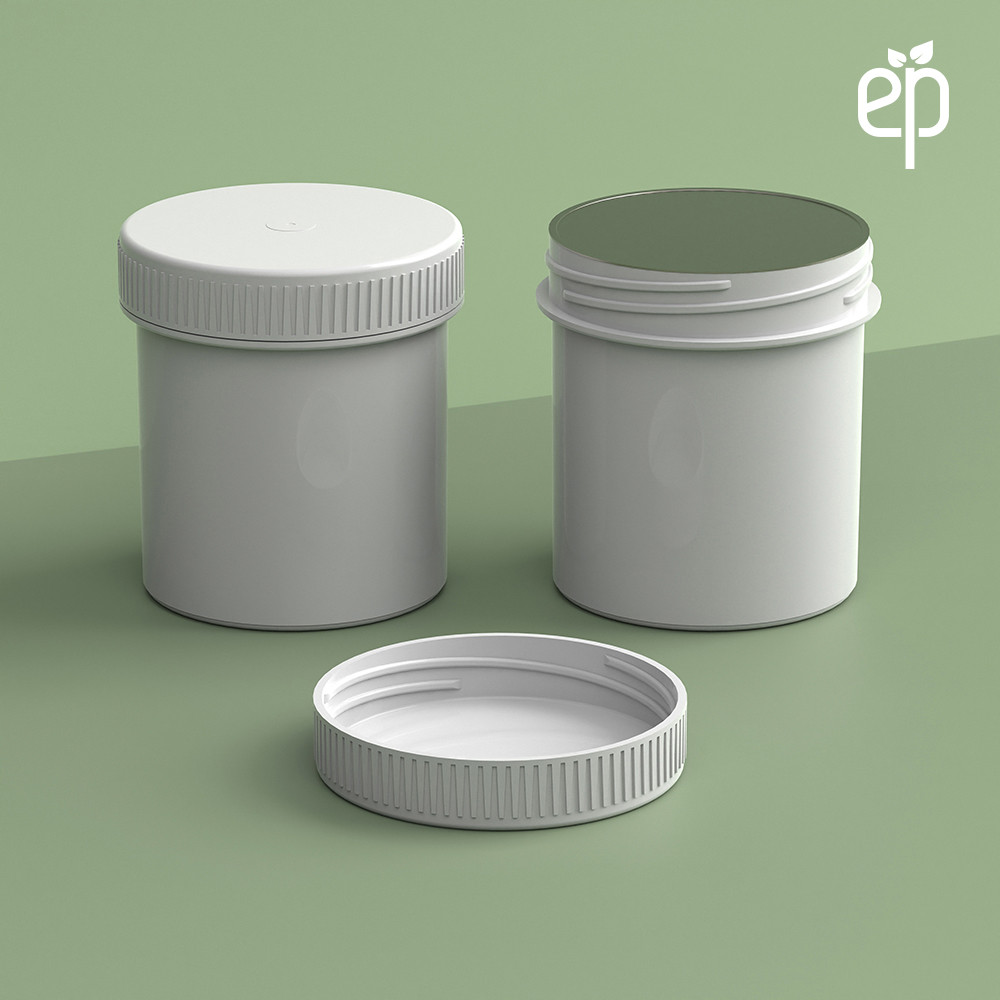 EP-4809 BioMax™ Plant-Based Containers –  Jar and Cap - 2500 Quantity